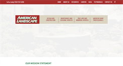 Desktop Screenshot of amerlandscape.com